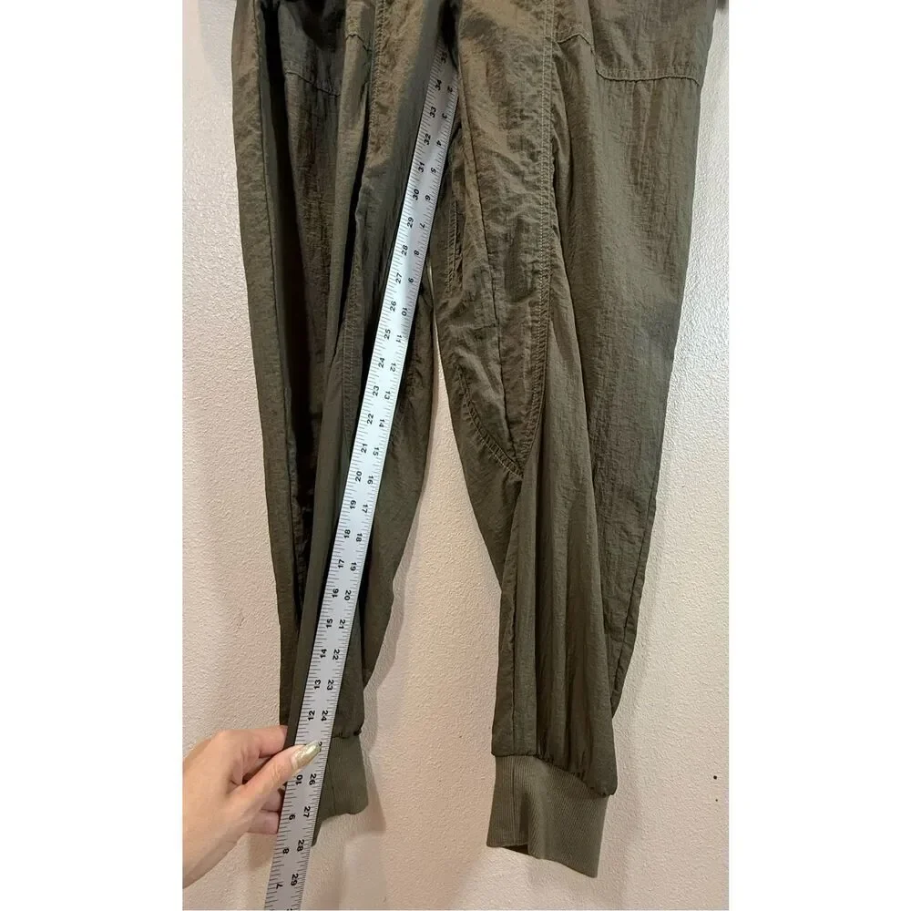 NWOT Free People Speak My Language Army Green Runsie Jumpsuit Romper Women’s XS